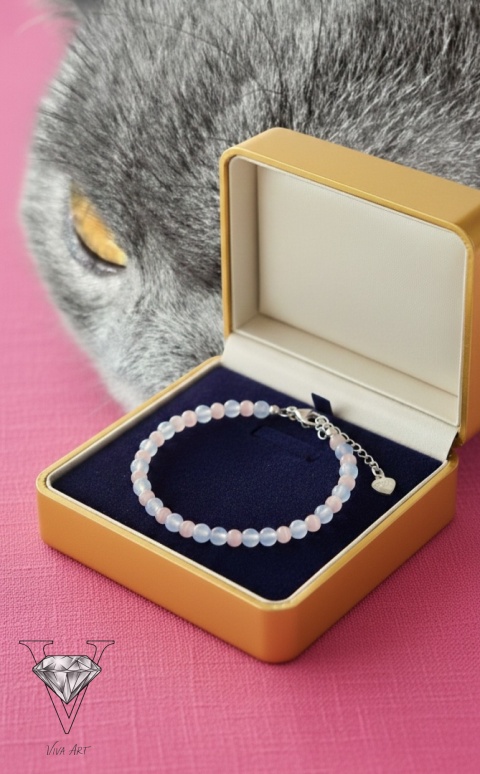 UROCZA BRANSOLETKA Z KAMIENIA KOCIE OKO OD VIVA JEWELRY & ART