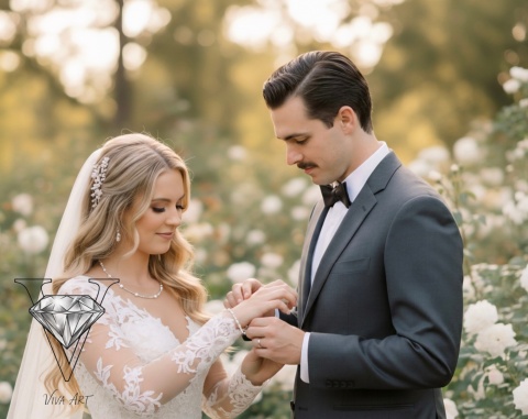 UNIKATOWA BRANSOLETKA Z PEREŁ I SREBRA OD VIVA JEWELRY & ART