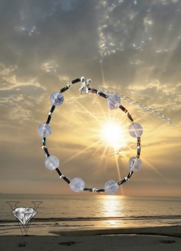 BRANSOLETKA Z TOPAZU I SREBRA OD VIVA JEWELRY & ART