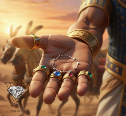 BRANSOLETKA Z HEMATYTÓW