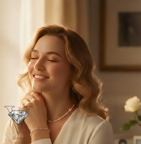 KOMPLET BIŻUTERII Z HEMATYTÓW