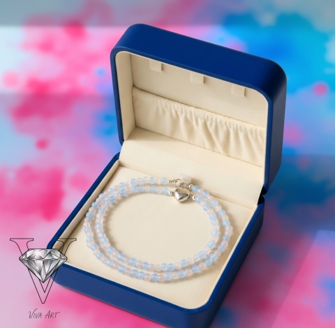 UROKLIWY NASZYJNIK Z KAMIENIA KOCIE OKO OD VIVA JEWELRY & ART