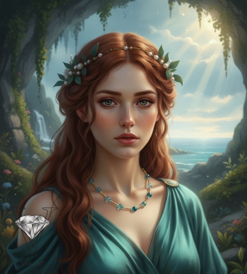 NASZYJNIK Z AGATÓW VIVA Jewelry & ART