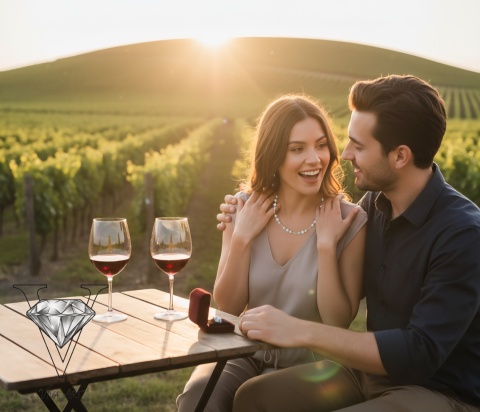 ZIELONKAWY UROCZY NASZYJNIK Z MALACHITU I KAMIENIA KSĘŻYCOWEGO ZE SREBREM OD VIVA JEWELRY & ART