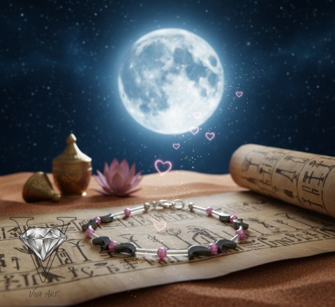 BRANSOLETKA Z HEMATYTÓW