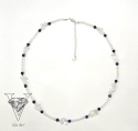 OBRAZ NASZYJNIKA NIEBIESKO PRZEJRZYSTEGO OD VIVA JEWELRY