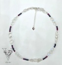 OBRAZ NASZYJNIKA CZERWONO PRZEJRZYSTEGO OD VIVA JEWELRY