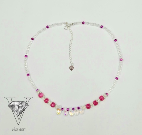OBRAZ NASZYJNIK RÓŻOWEGO OD VIVA JEWELRY