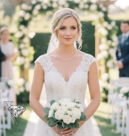 NASZYJNIK Z PEREŁ NATURALNYCH AUTORSTWA VIVA JEWELRY & ART