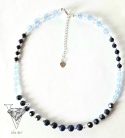 NIEBIESKI NASZYJNIK Z LAPIS LAZULI OD VIVA JEWELRY & ART