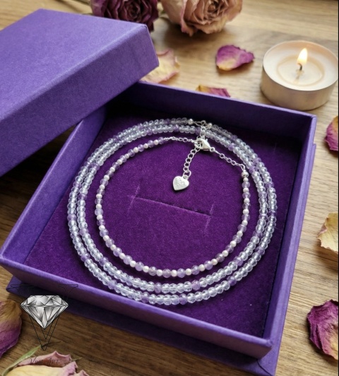 HARMONIA FIOLETU I BIELI OD VIVA JEWELRY
